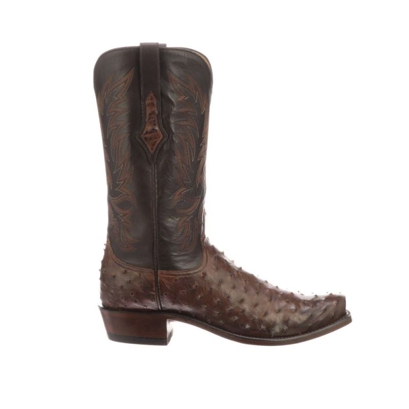 Lucchese Boots | Elgin - Chocolate