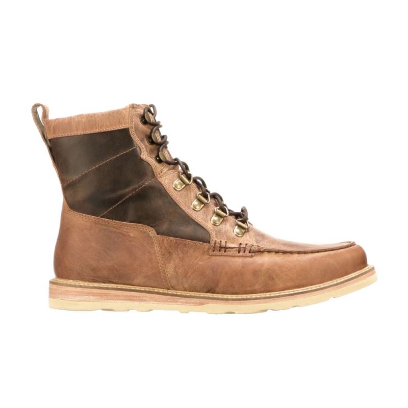 Lucchese Boots | Lace Up Range Boot - Tan + Brown