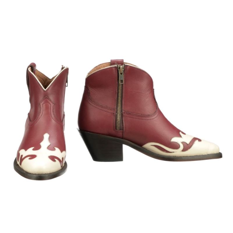 Lucchese Boots | Rosa Zip - Red
