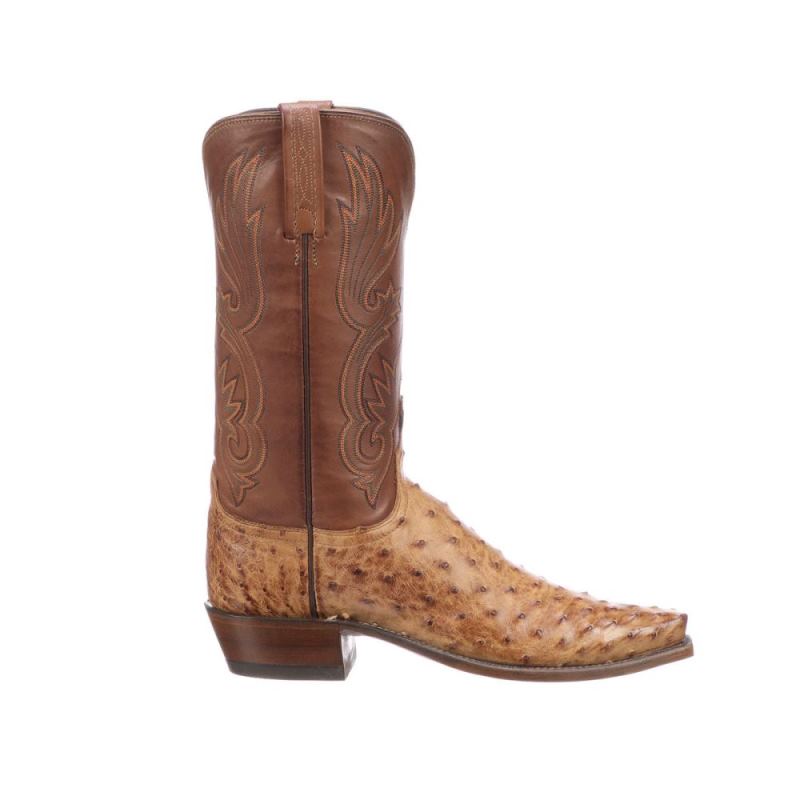 Lucchese Boots | Dolly - Barnwood + Tan