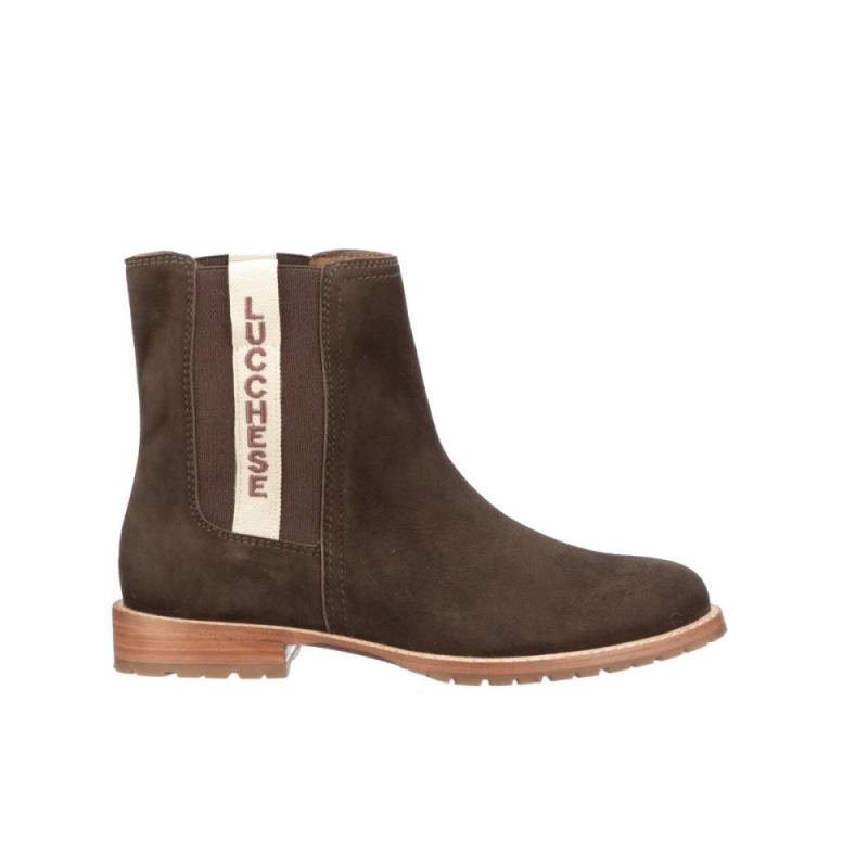 Lucchese Boots | Suede Garden Boot - Brown