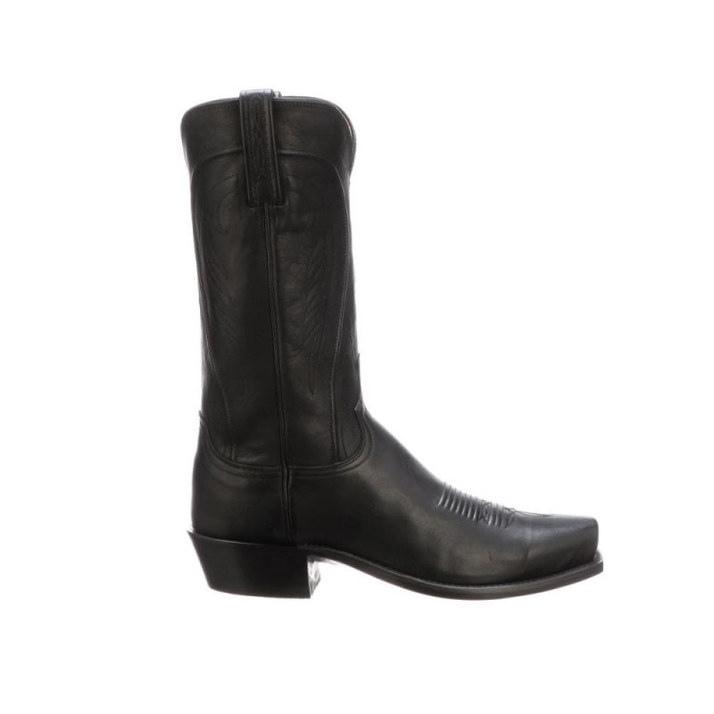 Lucchese Boots | Bart - Black + Cowhide