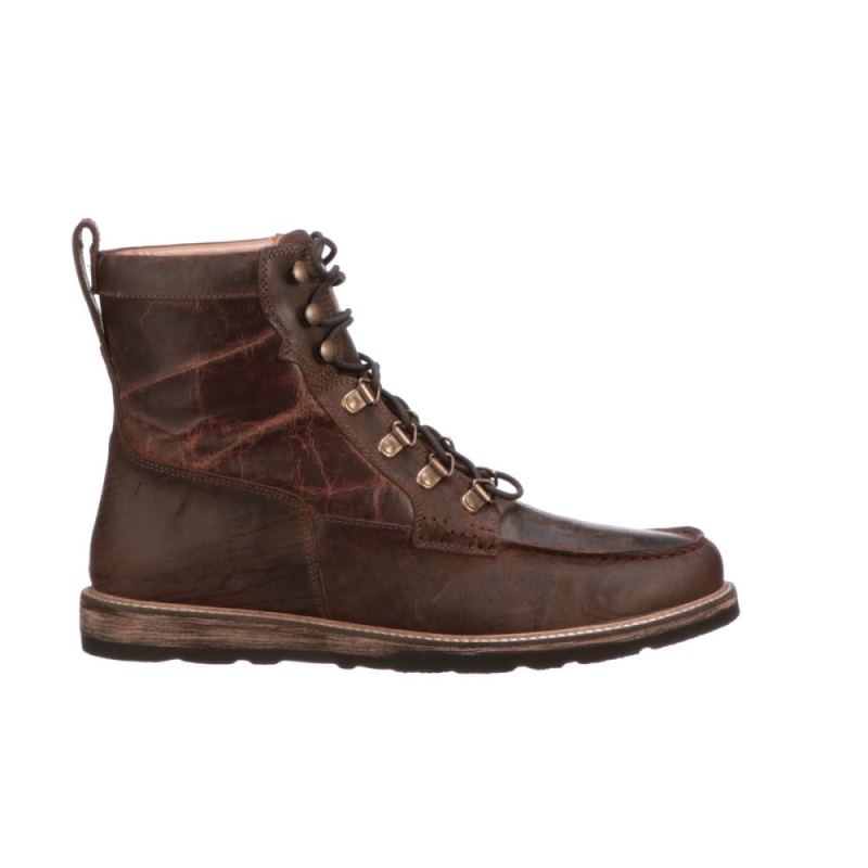 Lucchese Boots | Lace Up Range Boot - Chocolate