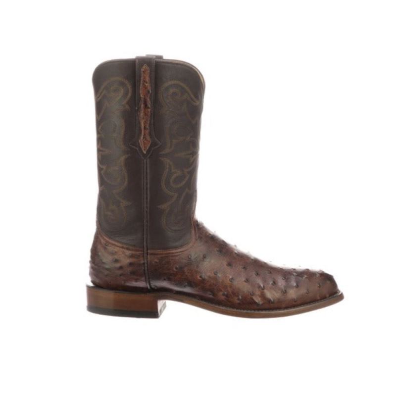 Lucchese Boots | Hudson - Chocolate