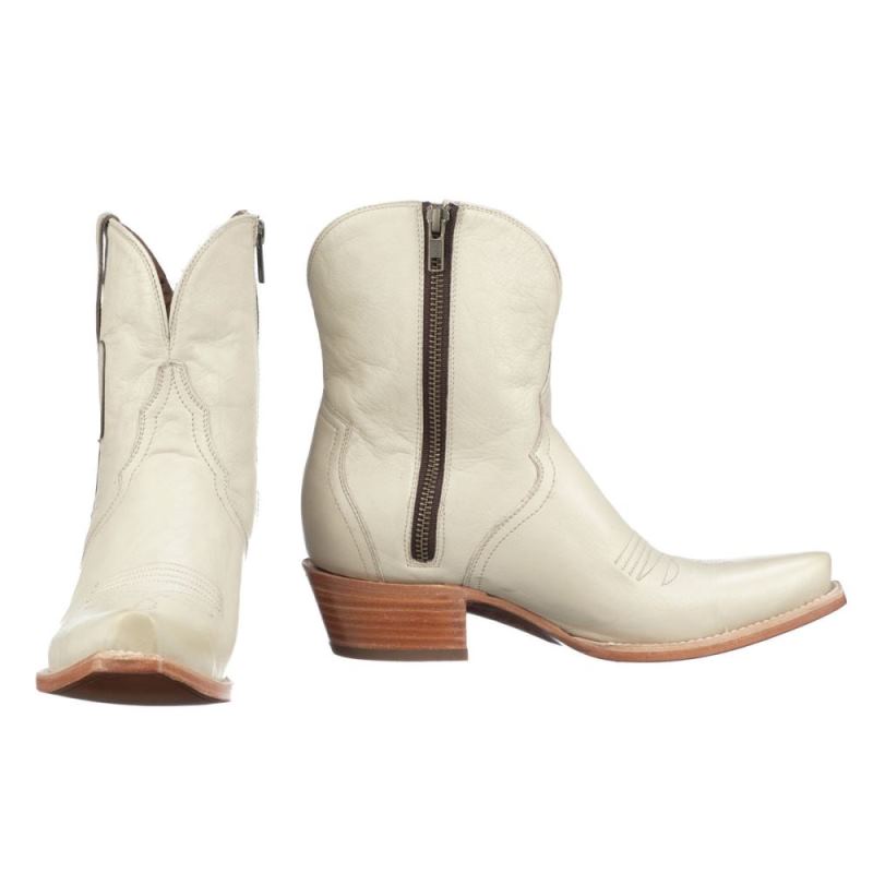 Lucchese Boots | April - Cream