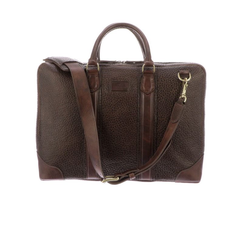 Lucchese Boots | Everyday Briefcase - Chocolate