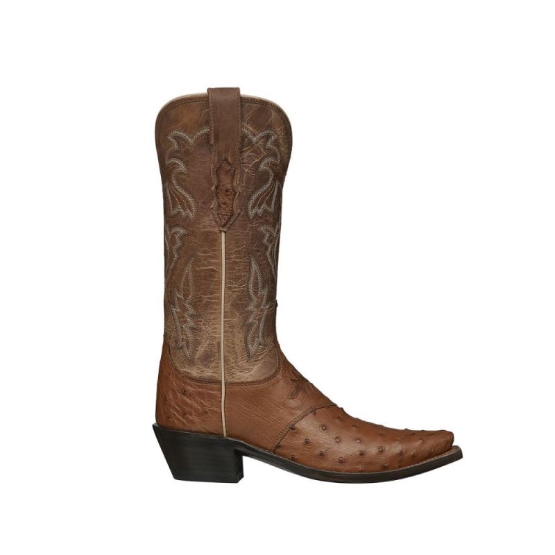 Lucchese Boots | Augusta - Tan + Camel